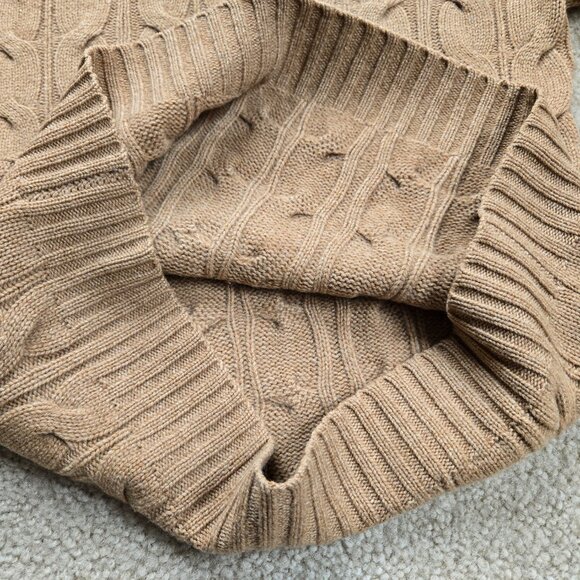 NWOT Brooks Brothers Wool Cashmere Cable Knit Turtleneck Sweater - Picture 9 of 11